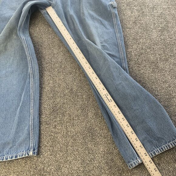 Vintage Liberty Carpenter Utility Jeans Blue Denim Size 36x30 (Actual 34x28.5) - Picture 7 of 16